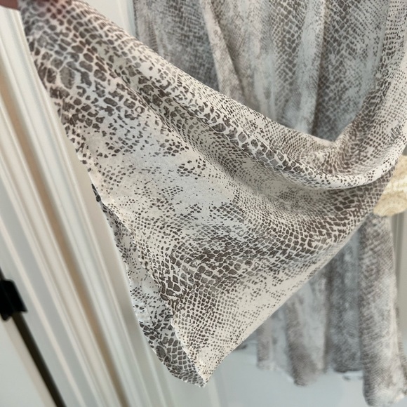 Altar’d State Grey Snake Skin Romper - Picture 4 of 7